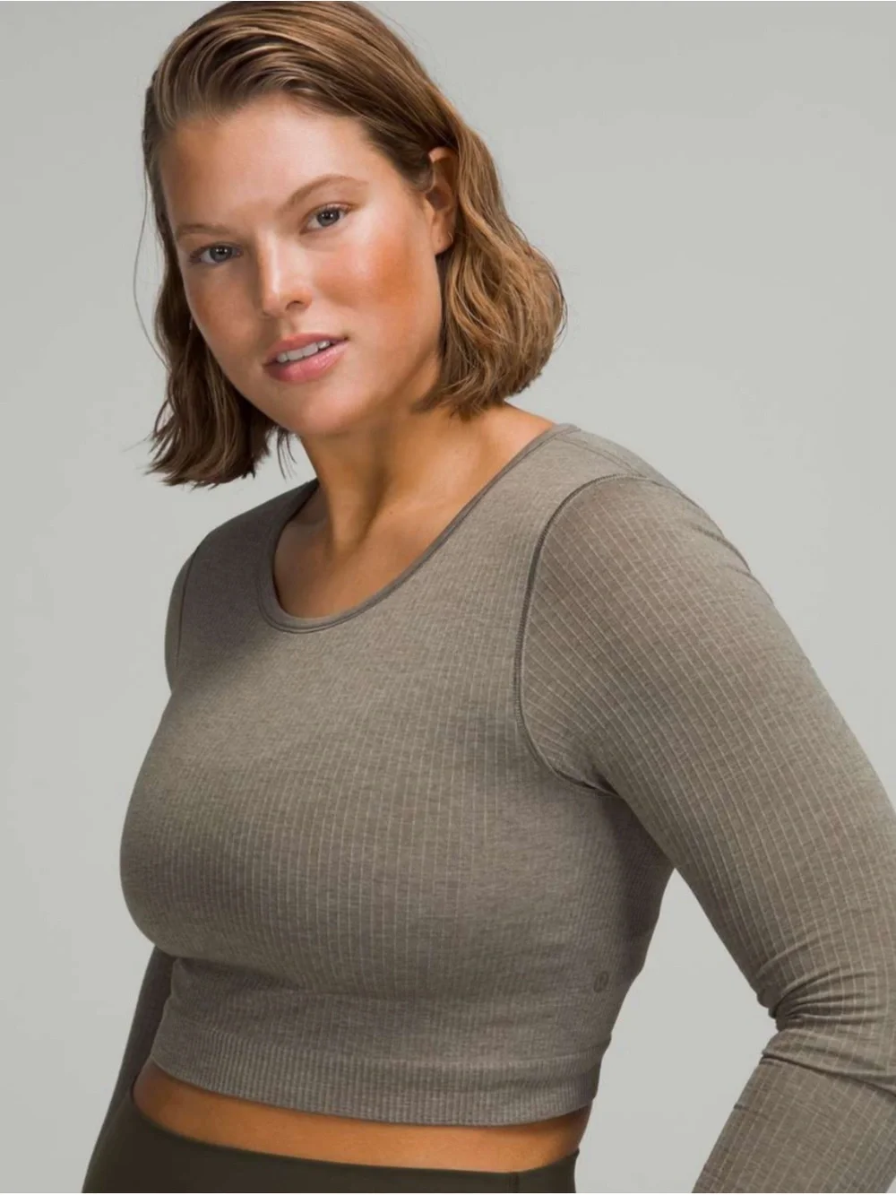 LULULEMON | Ebb to Street Long Sleeve Shirt in Rover, Size 8